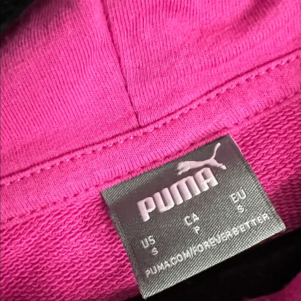 Puma Vibrant Pink Sweatshirt - Picture 2 of 7